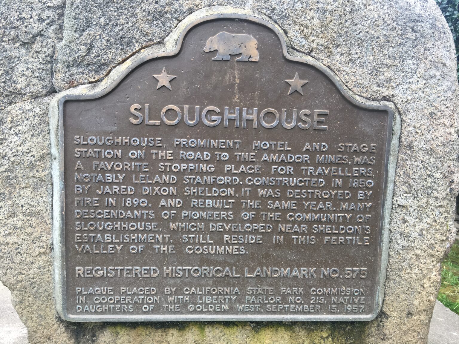 Sloughhouse Elk Grove Historical Society
